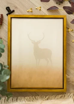 Ram Maat Canvasram Guld - Valfri Storlek (canvasramar)