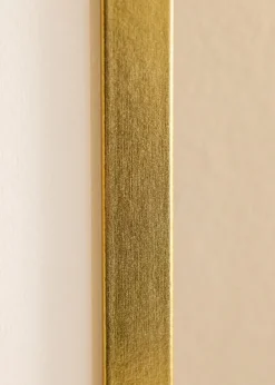 Ram Minerva Guld 24x30 cm - Passepartout Vit 6x8 inches