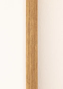 Ram Modern Teak 40x50 cm - Passepartout Vit 28x35 cm
