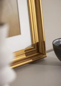 Ram Mora Premium Glas Guld 40x50 cm