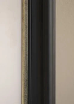 Ram Mora Premium Svart-Silver - Valfri Storlek (Akrylglas)