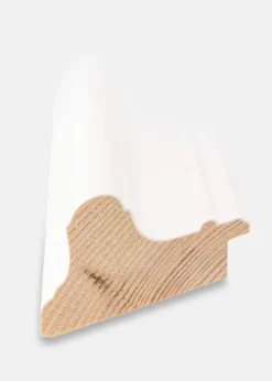 Ram Mora Premium Vit - Valfri Storlek (Akrylglas)