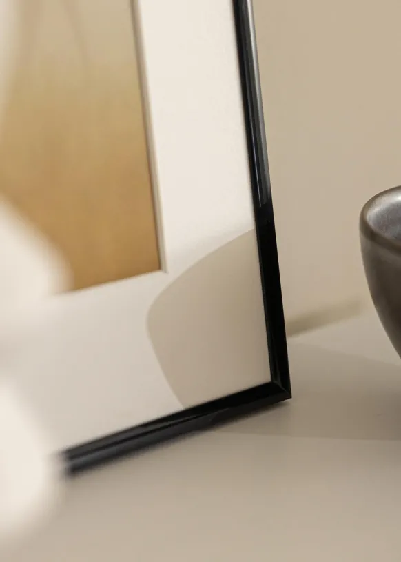Ram New Lifestyle Glas Svart 30x30 cm