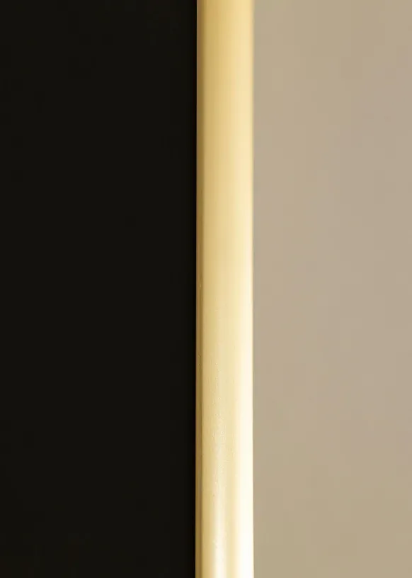 Ram New Lifestyle Guld 40x50 cm - Passepartout Svart 12x16 inches