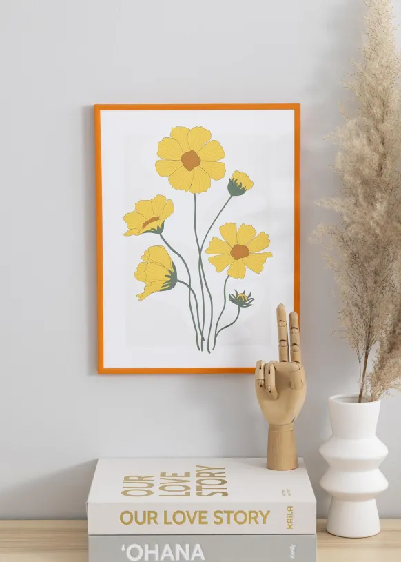 Ram New Lifestyle Ljus Orange 30x40 cm