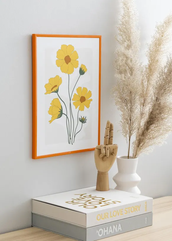 Ram New Lifestyle Ljus Orange 70x100 cm