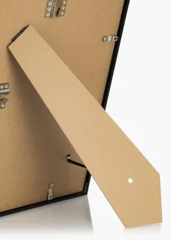 Ram New Lifestyle Matt Svart 30x40 cm - Dubbel Passepartout Vit 21x29,7 cm (A4)