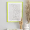 Ram New Lifestyle May Green 50x70 cm - Passepartout Vit 40x60 cm