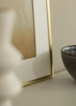 Ram New Lifestyle Shiny Gold 20x30 cm - Passepartout Vit 15x21 cm (A5)