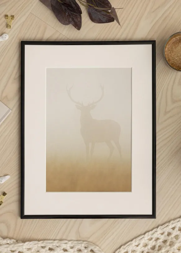 Ram New Lifestyle Svart 22x28 inches (55,88x71,12 cm)
