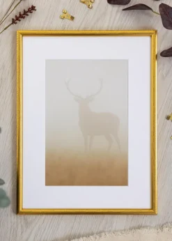 Ram Newline Glas Guld 10x15 cm