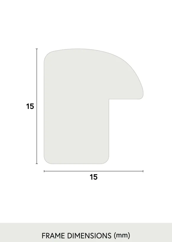 Ram Newline Glas Guld 10x15 cm