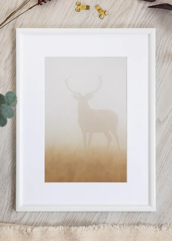 Ram Newline Glas Vit 18x24 cm