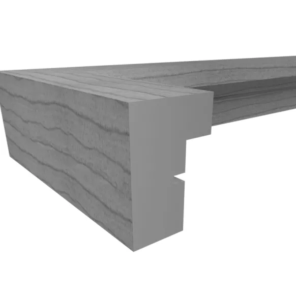 Ram New Stockholm Glas Valnöt 40x60 cm