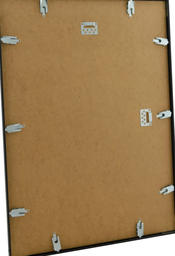 Ram Nielsen Premium Alpha Glas Blank Svart 70x90 cm