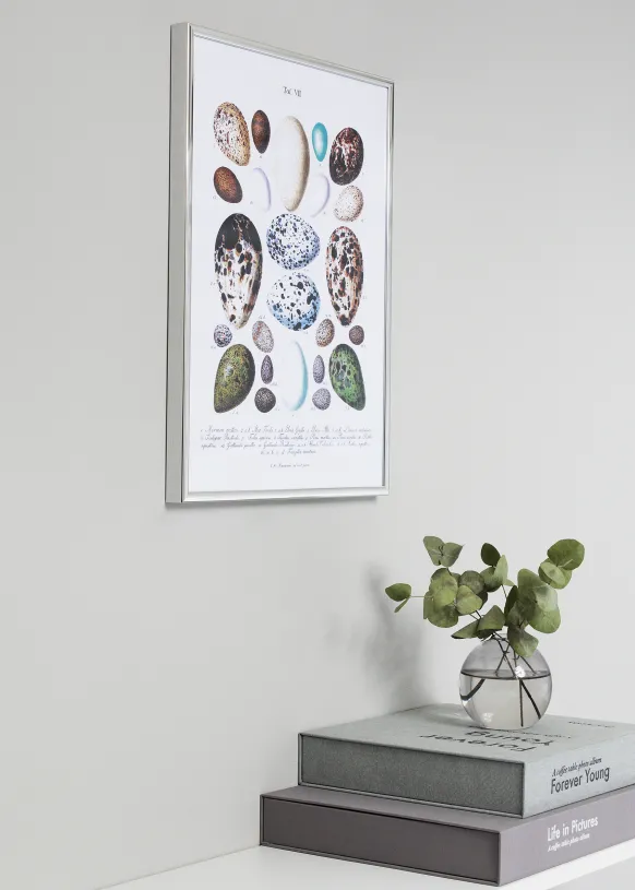 Ram Nielsen Premium Classic Glas Silver 40x50 cm