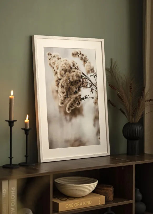 Ram Nielsen Premium Quadrum Glas Snövit 30x40 cm