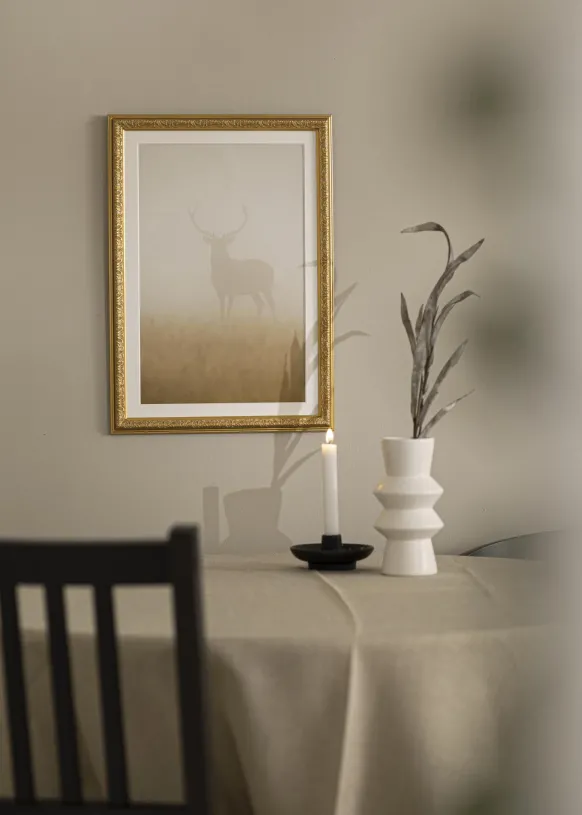 Ram Nostalgia Glas Guld 20x30 cm