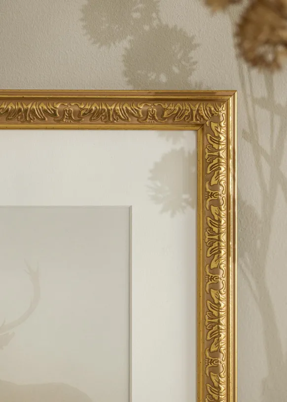Ram Nostalgia Guld 30x50 cm