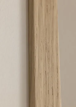 Ram Oak Wood 28x35 cm - Passepartout Vit 8x10 inches