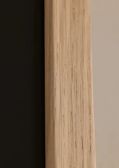 Ram Oak Wood 24x30 cm - Passepartout Svart 18x24 cm