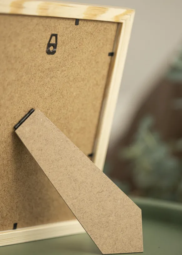 Ram Oak Wood 13x18 cm - Passepartout Svart 3,5x5 inches