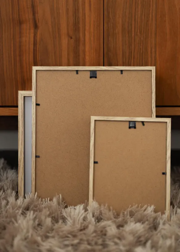 Rampaket Ek - 9 Ramar med Passepartout