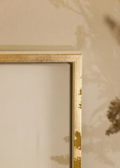 Ram Ra Canvasram Vit/Guld - Valfri Storlek (canvasramar)