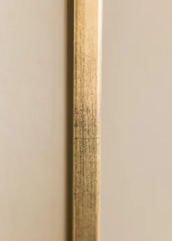 Ram Ra Canvasram Vit/Guld - Valfri Storlek (canvasramar)