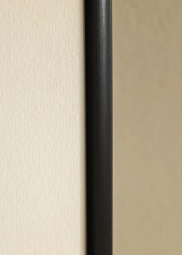 Ram Scandi Matt Svart 40x80 cm