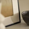 Ram Scandi Matt Svart 30x50 cm - Passepartout Vit 18x35 cm