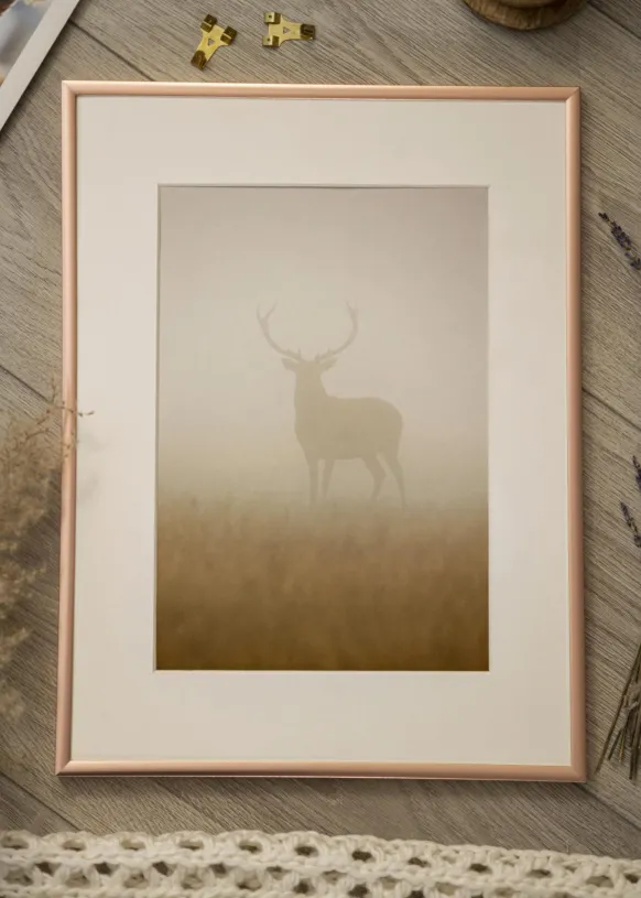 Ram Scandi Roséguld 40x60 cm