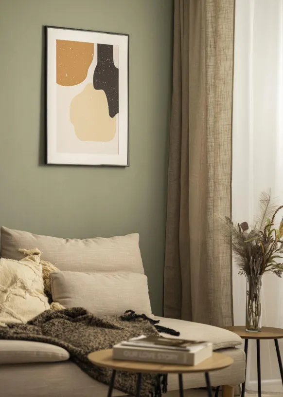 Ram Scandi Svart 50x100 cm