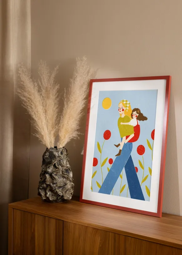 Ram Selection Coral 70x100 cm