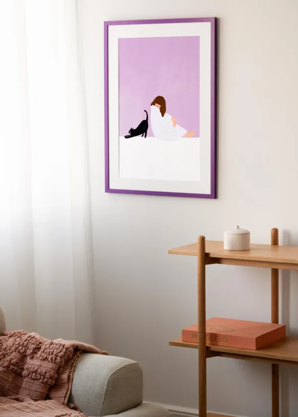 Ram Selection Deep Lilac 50x70 cm