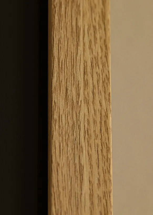 Ram Selection Ek 40x50 cm - Passepartout Svart 29,7x42 cm (A3)