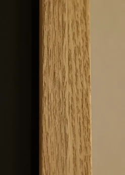 Ram Selection Ek 30x40 cm - Passepartout Svart 21x29,7 cm (A4)