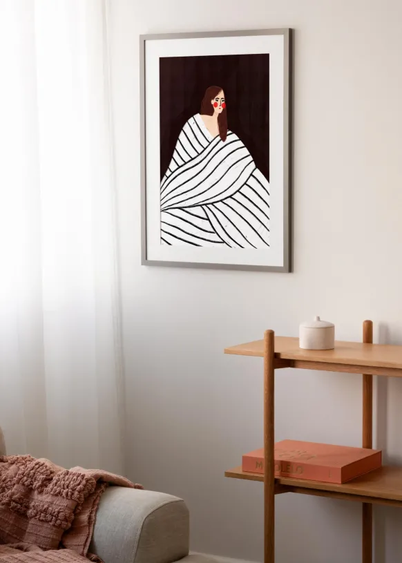 Ram Selection Grey 40x60 cm