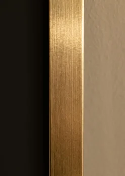 Ram Selection Guld 70x100 cm - Passepartout Svart 62x93 cm