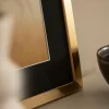 Ram Selection Guld 60x60 cm - Passepartout Svart 50x50 cm