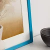 Ram Selection Light Blue 50x70 cm - Dubbel Passepartout Vit 42x59,4 cm (A2)