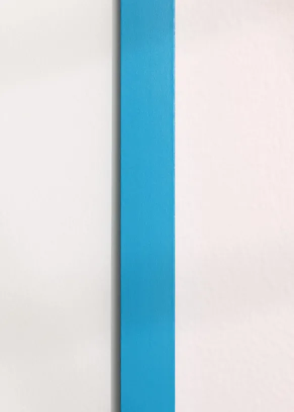 Ram Selection Light Blue 50x70 cm - Dubbel Passepartout Vit 42x59,4 cm (A2)