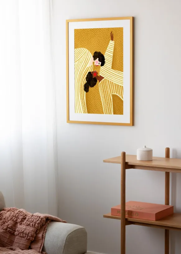 Ram Selection Pineapple Yellow 42x59.4 cm (A2)