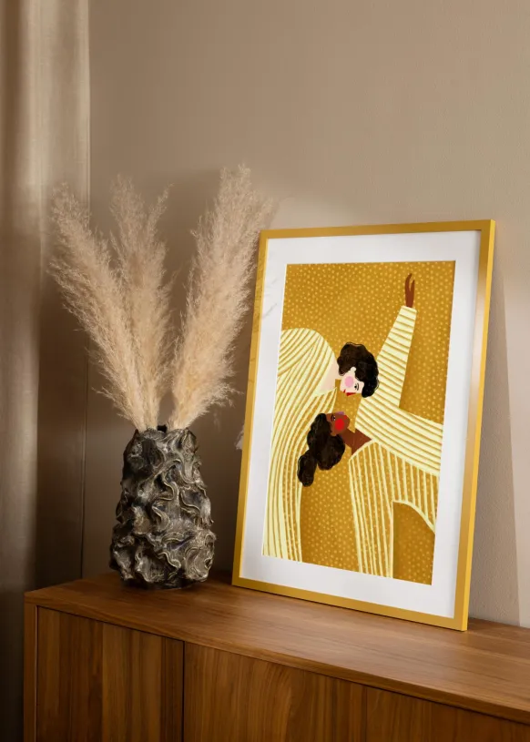 Ram Selection Pineapple Yellow 42x59.4 cm (A2)