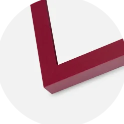 Ram Selection Raspberry 30x30 cm - Passepartout Vit 19x19 cm
