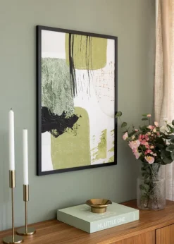 Ram Selection Svart 55x65 cm - Passepartout Vit 18x22 inches