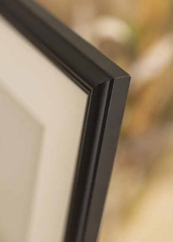 Ram Siljan Glas Svart 15x20 cm