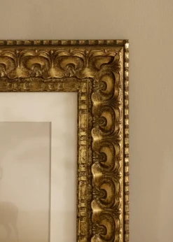 Ram Skokloster Guld - Valfri storlek (Akrylglas)