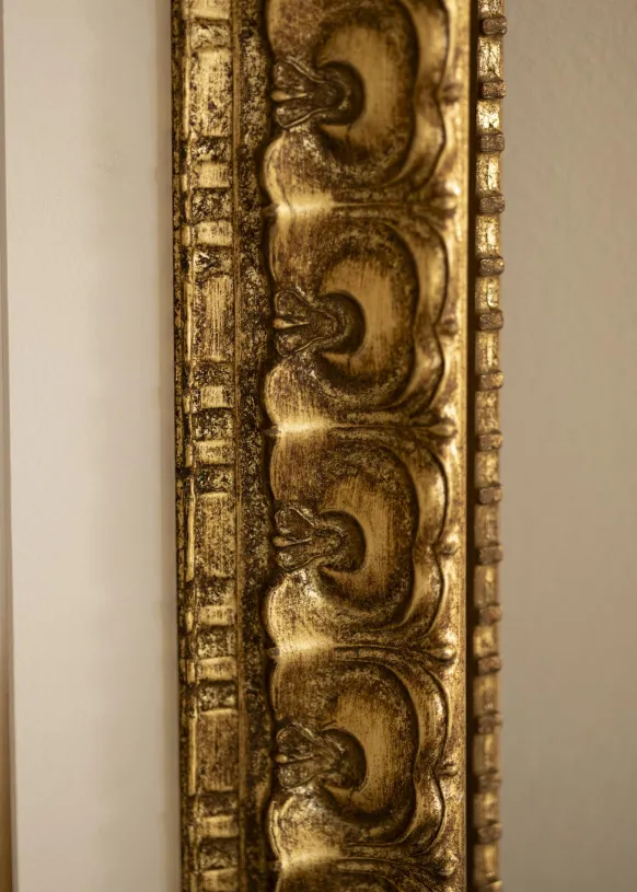 Ram Skokloster Guld - Valfri storlek (Akrylglas)