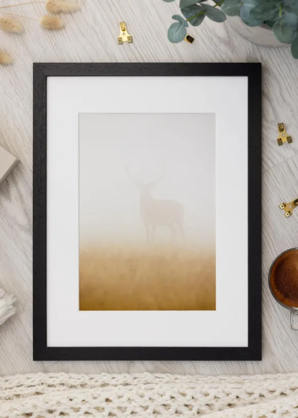 Ram Sleek Svart 55x70 cm